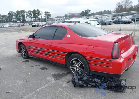 2004 Chevrolet Monte Carlo Supercharged Ss z USA, uszkodzony, nr VIN 2G1WZ121549376192